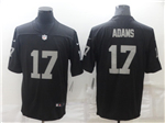 Las Vegas Raiders #17 Davante Adams Black Vapor Limited Jersey