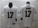 Las Vegas Raiders #17 Davante Adams White Vapor Limited Jersey
