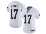Las Vegas Raiders #17 Davante Adams Women's White Vapor Limited Jersey