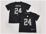 Las Vegas Raiders #24 Johnathan Abram Toddler Black Vapor Limited Jersey
