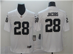 Las Vegas Raiders #28 Josh Jacobs Youth White Vapor Limited Jersey