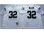 Los Angeles Raiders #32 Marcus Allen Throwback White Jersey