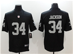Las Vegas Raiders #34 Bo Jackson Black Vapor Limited Jersey