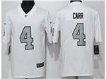 Las Vegas Raiders #4 Derek Carr White Color Rush Limited Jersey