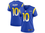 Los Angeles Rams #10 Cooper Kupp Women's Royal Vapor Limited Jersey