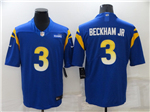 Los Angeles Rams #3 Odell Beckham Jr. Royal Vapor Limited Jersey