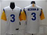 Los Angeles Rams #3 Odell Beckham Jr. White Vapor Limited Jersey