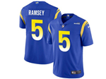 Los Angeles Rams #5 Jalen Ramsey Royal Vapor Limited Jersey