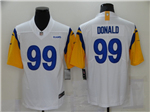 Los Angeles Rams #99 Aaron Donald White Vapor Limited Jersey