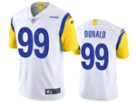 Los Angeles Rams #99 Aaron Donald Youth White Vapor Limited Jersey
