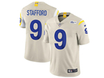 Los Angeles Rams #9 Matthew Stafford Bone Vapor Limited Jersey