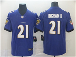 Baltimore Ravens #21 Mark Ingram II Purple Vapor Limited Jersey