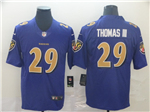 Baltimore Ravens #29 Earl Thomas III Purple Color Rush Limited Jersey