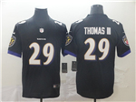Baltimore Ravens #29 Earl Thomas III Black Vapor Limited Jersey