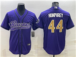 Baltimore Ravens #44 Marlon Humphrey Color Rush Purple Baseball Jersey