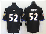 Baltimore Ravens #52 Ray Lewis Black Vapor Limited Jersey