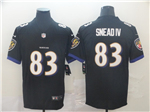 Baltimore Ravens #83 Willie Snead IV Black Vapor Limited Jersey