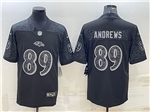 Baltimore Ravens #89 Mark Andrews Black RFLCTV Limited Jersey