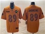 Baltimore Ravens #89 Mark Andrews 2023 Brown Salute To Service Limited Jersey