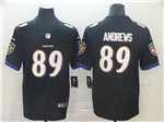 Baltimore Ravens #89 Mark Andrews Black Vapor Limited Jersey