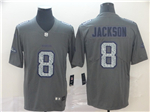 Baltimore Ravens #8 Lamar Jackson Gray Camo Limited Jersey