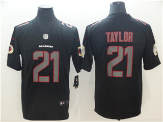 Washington Redskins #21 Sean Taylor Black Vapor Impact Limited Jersey