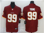 Washington Redskins #99 Chase Young Burgundy Vapor Limited Jersey