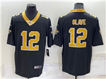 New Orleans Saints #12 Chris Olave Black Vapor Limited Jersey