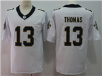 New Orleans Saints #13 Michael Thomas White Vapor Limited Jersey