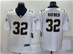 New Orleans Saints #32 Tyrann Mathieu White Vapor Limited Jersey