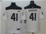 New Orleans Saints #41 Alvin Kamara White City Edition Limited Jersey