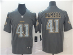 New Orleans Saints #41 Alvin Kamara Gray Camo Limited Jersey