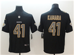 New Orleans Saints #41 Alvin Kamara Black Vapor Impact Limited Jersey