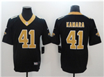 New Orleans Saints #41 Alvin Kamara Black Vapor Limited Jersey