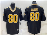 New Orleans Saints #80 Jarvis Landry Black Vapor Limited Jersey