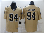 New Orleans Saints #94 Cameron Jordan Gold Inverted Limited Jersey