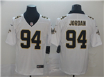 New Orleans Saints #94 Cameron Jordan White Vapor Limited Jersey