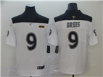 New Orleans Saints #9 Drew Brees White City Edition Limited Jersey