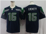 Seattle Seahawks #16 Tyler Lockett Blue Vapor Limited Jersey