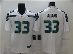Seattle Seahawks #33 Jamal Adams White Vapor Limited Jersey