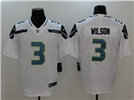 Seattle Seahawks #3 Russell Wilson White Vapor Limited Jersey