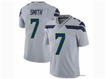Seattle Seahawks #7 Geno Smith Gray Vapor Limited Jersey