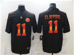 Pittsburgh Steelers #11 Chase Claypool Black Colorful Fashion Limited Jersey