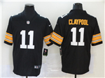 Pittsburgh Steelers #11 Chase Claypool Alternate Black Vapor Limited Jersey