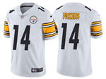 Pittsburgh Steelers #14 George Pickens Youth White Vapor Limited Jersey