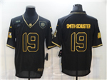 Pittsburgh Steelers #19 JuJu Smith-Schuster 2020 Black Gold Salute To Service Limited Jersey