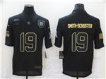 Pittsburgh Steelers #19 JuJu Smith-Schuster 2020 Black Salute To Service Limited Jersey