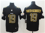 Pittsburgh Steelers #19 JuJu Smith-Schuster Black Vapor Impact Limited Jersey