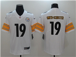 Pittsburgh Steelers #19 JuJu Smith-Schuster White Vapor Limited Jersey