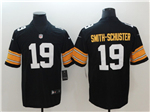 Pittsburgh Steelers #19 JuJu Smith-Schuster Alternate Black Vapor Limited Jersey